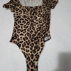 Leopard bodysuit